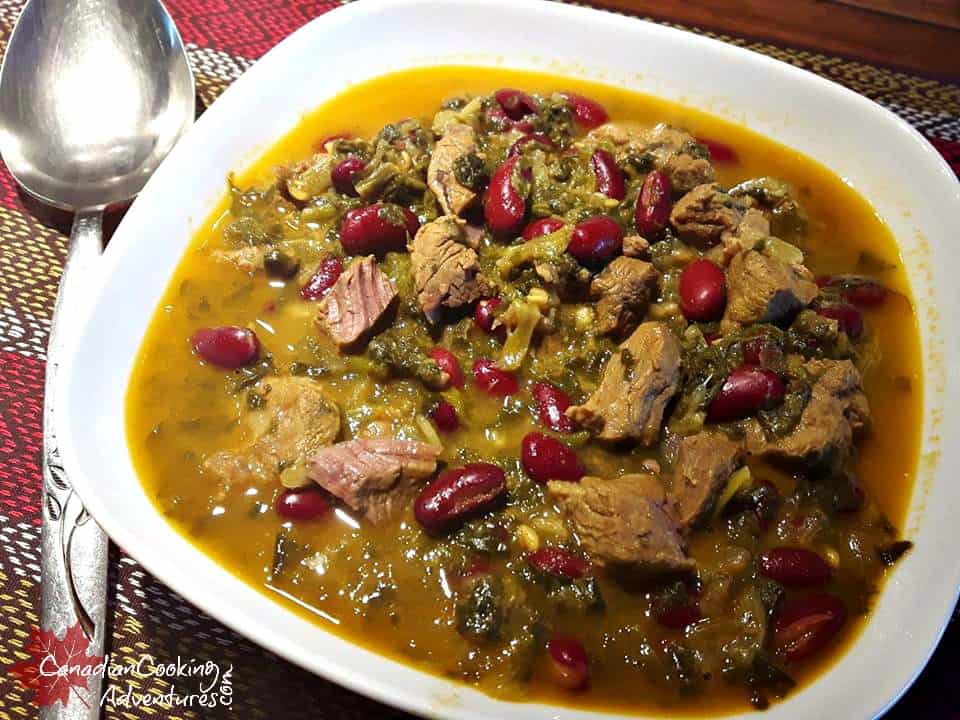 Persian Stew (Ghorme Sabzi)