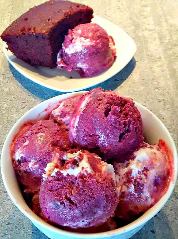 red velvet ice cream