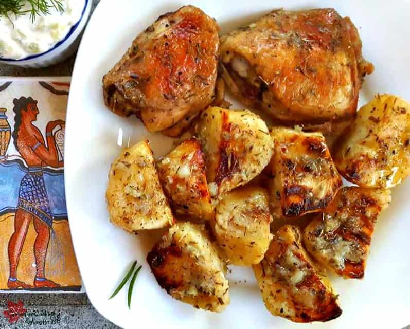 Greek Chicken and Potatoes