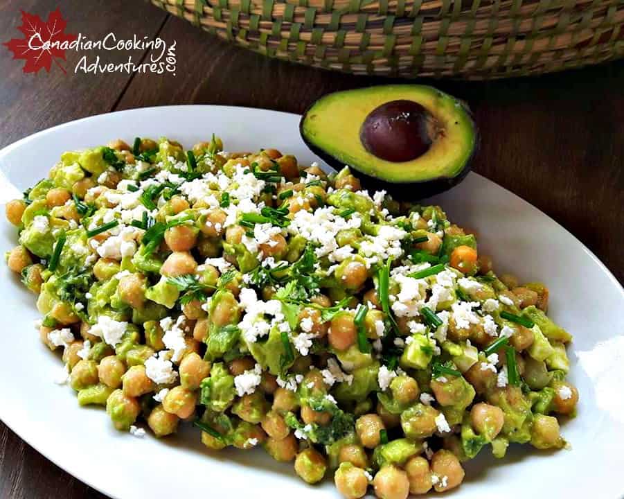 Chickpea, Avocado & Feta Salad