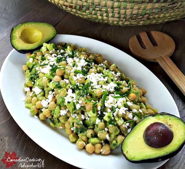 Chickpea, Avocado & Feta Salad