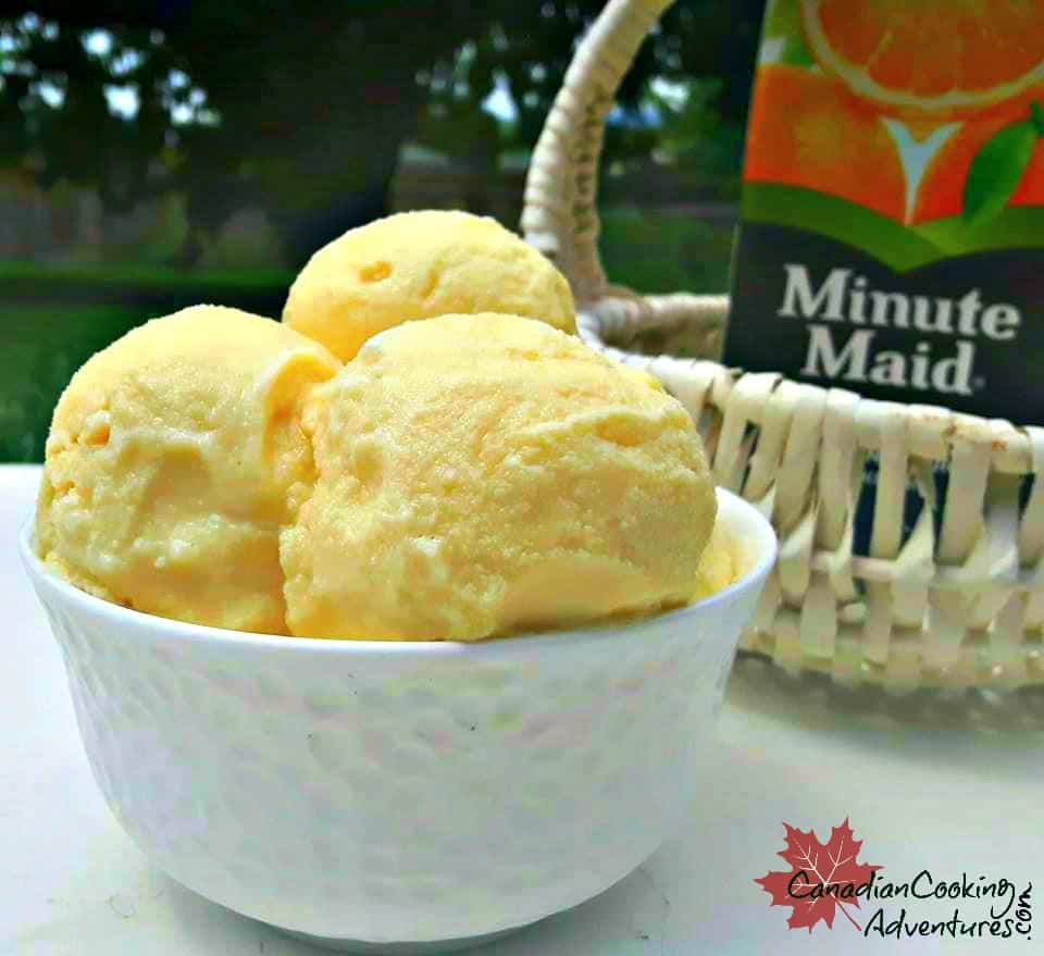 Orange Creamsicle Ice Cream