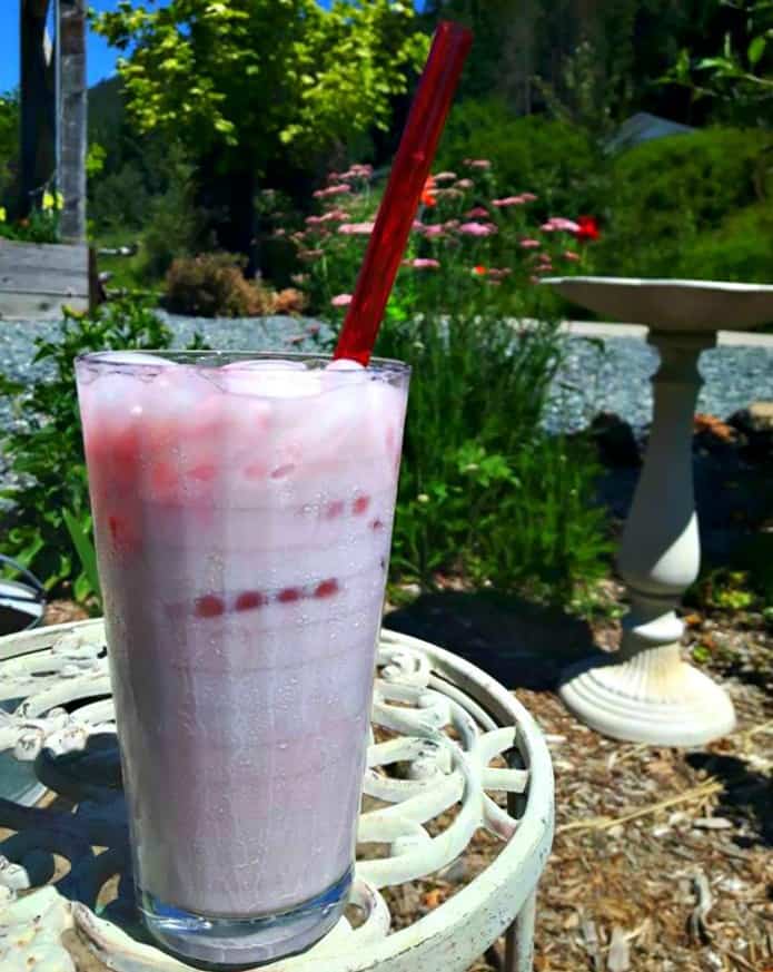 Strawberry Milkshake (Kefir)