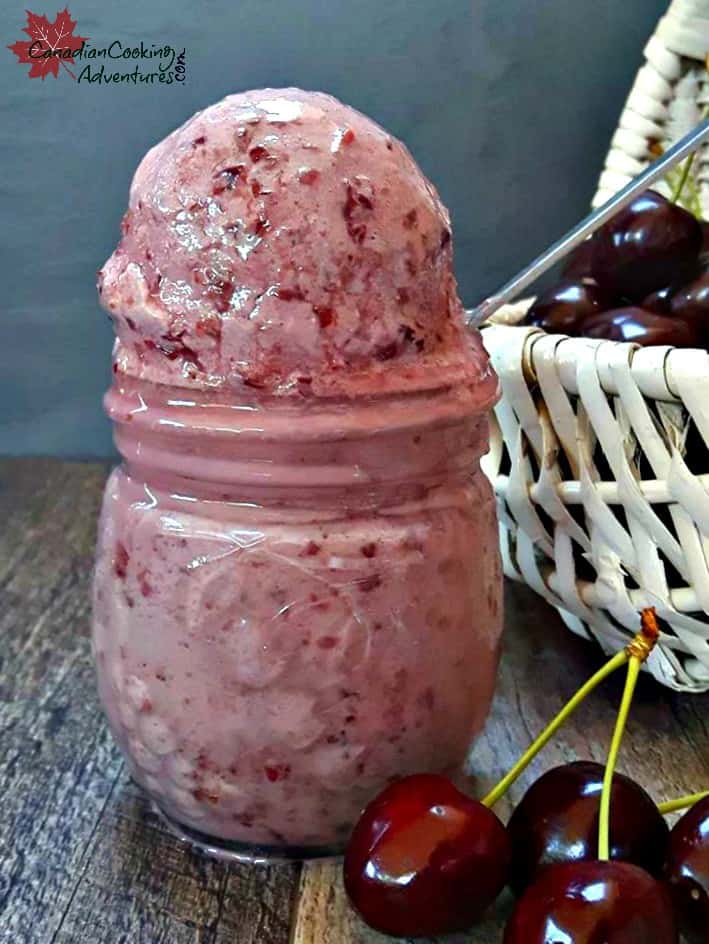 Cherry Frozen Yogurt