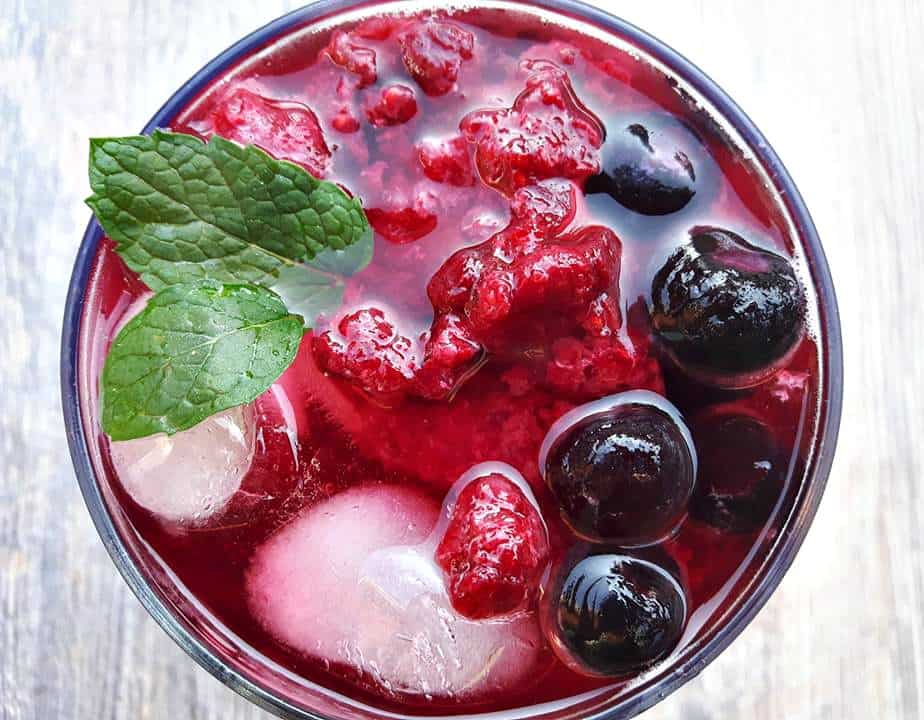 Very Berry Mint Hibiscus Tea