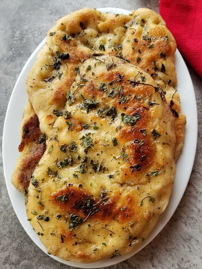 Garlic Naan Bread Recipe