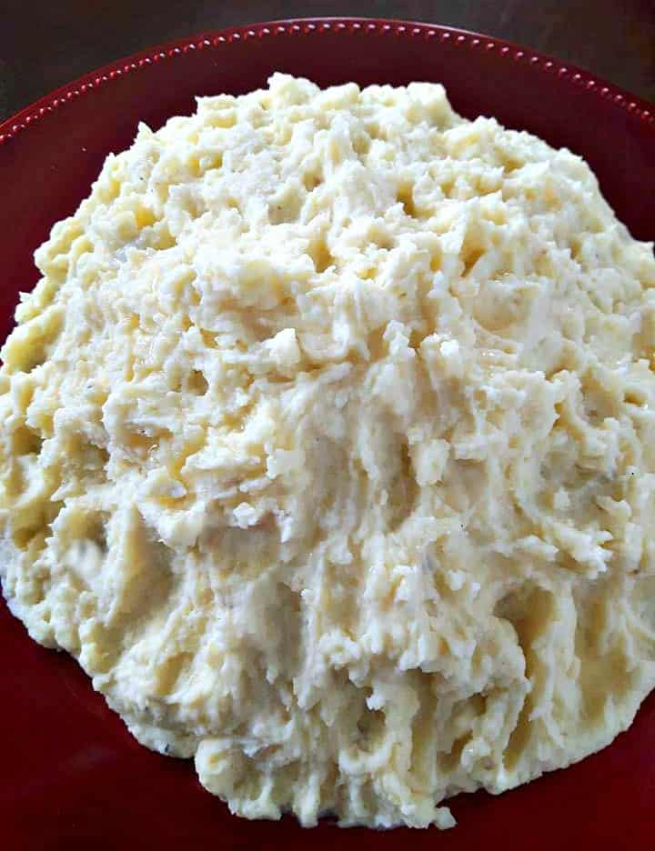 These Mountain High Mash Potatoes are creamy and full of flavor. Perfect side dish to any holiday meal or great for recipe to the traditional mash potatoes