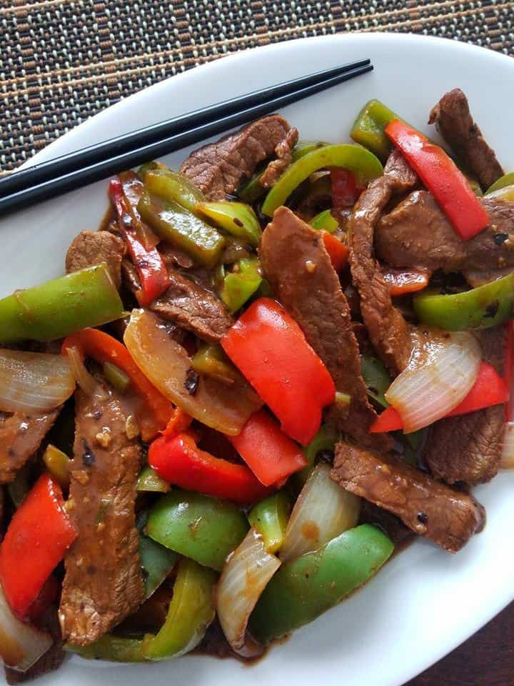 Black Bean Beef Stir fry