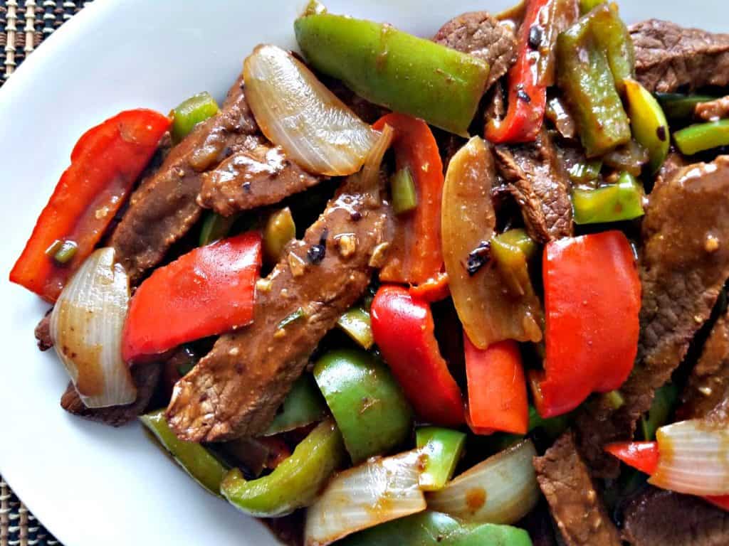 Black Bean Beef Stir fry