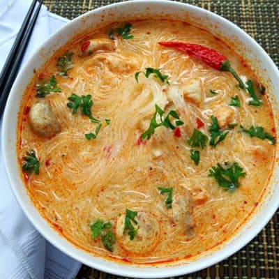Thai Seafood Soup (Tom Yum Talay)