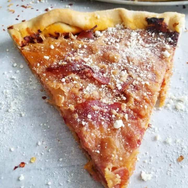 Prosciutto and Spicy Capocollo Pizza