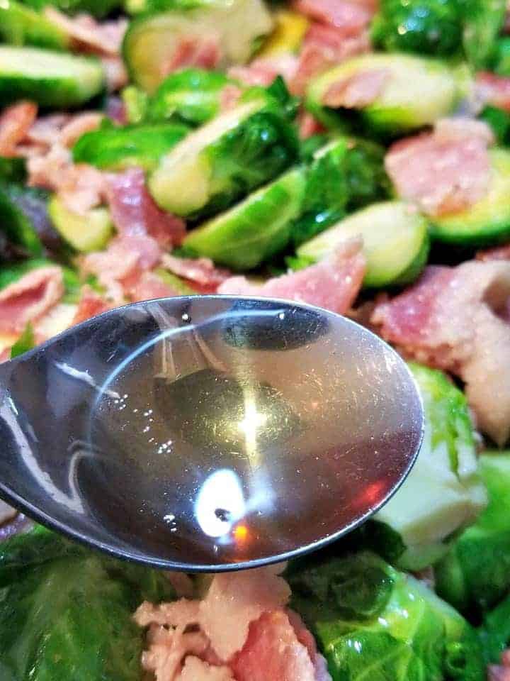 Red Wine Vinegar Brussel Sprouts 
