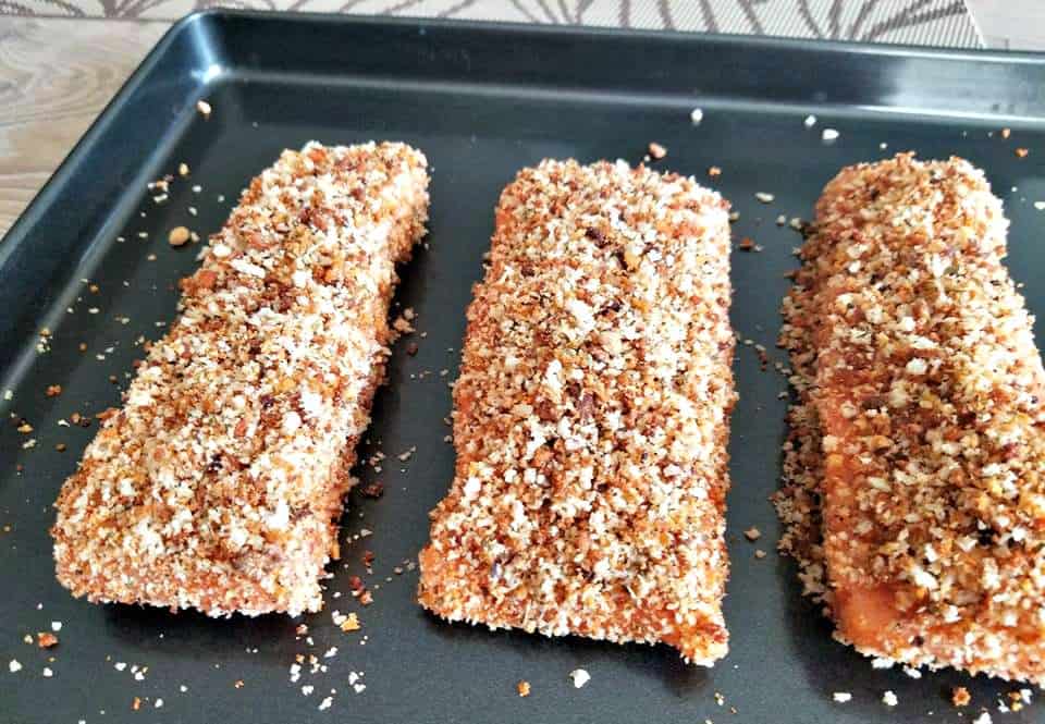 HERB CRUSTED SALMON FILLETS