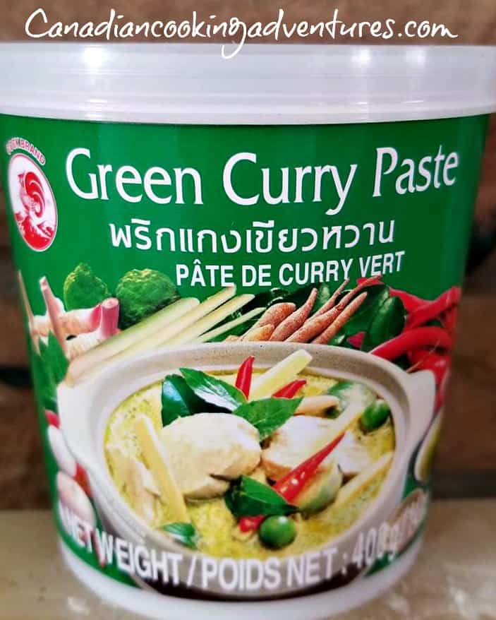 green thai curry paste