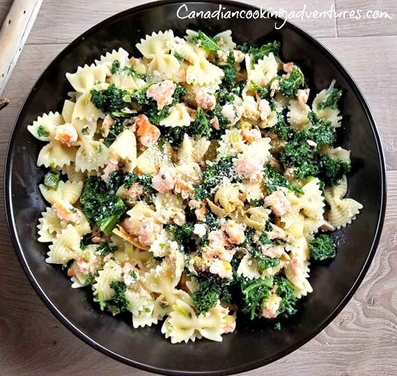 Salmon Artichoke Pasta