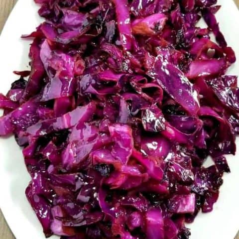 SAUTEED RED CABBAGE