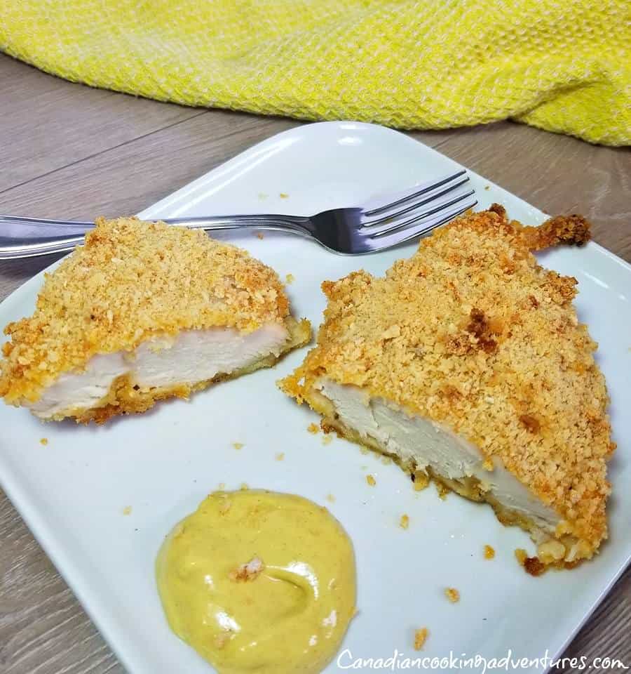 Crispy Oven Baked Chicken Breasts