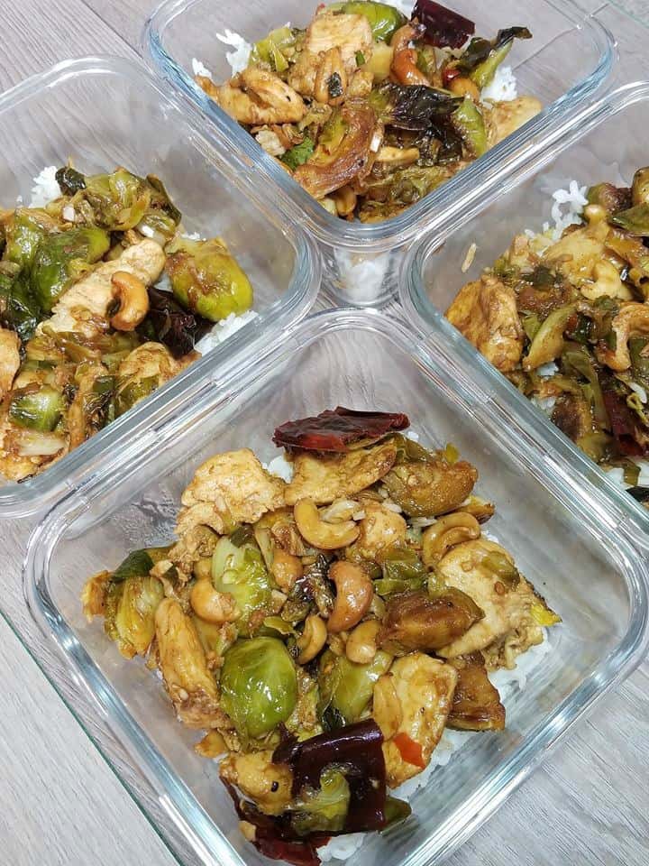 Kung Pao Chicken Meal Prep Bowls