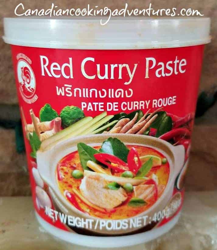 red thai curry paste