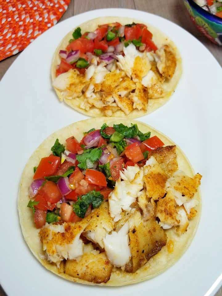 Easy Tilapia Fish Tacos