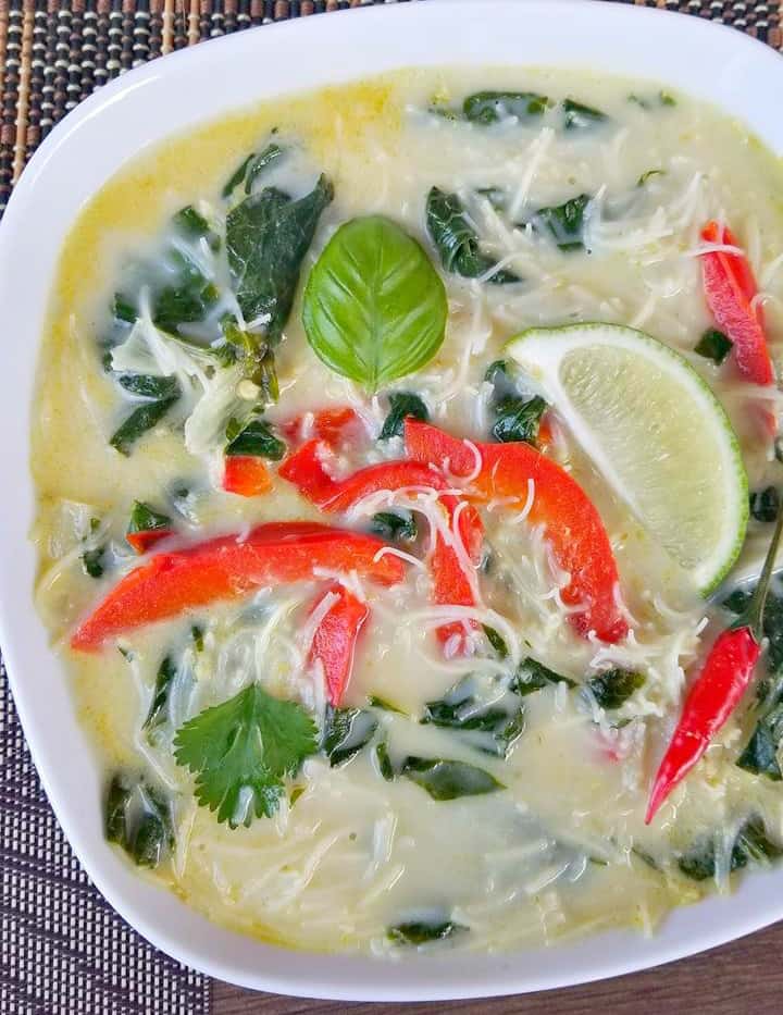 Vegan Thai Coconut Green Curry