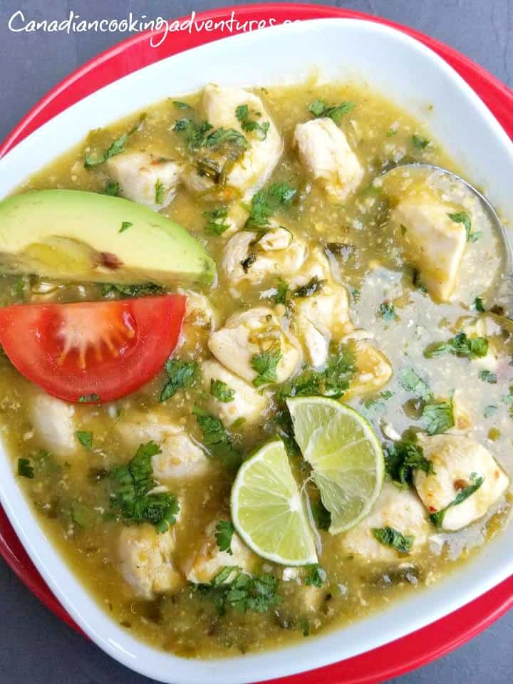 chicken verde soup