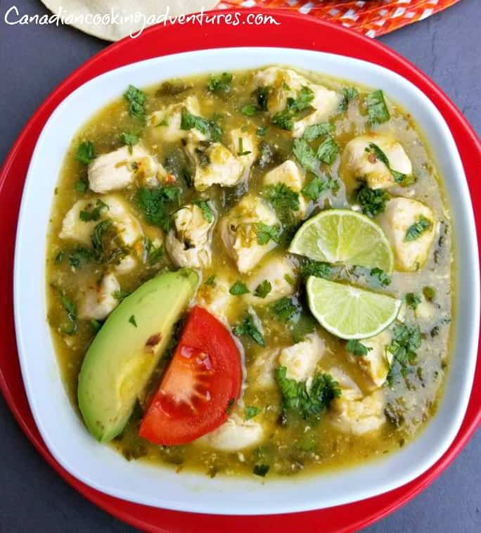 chicken verde soup