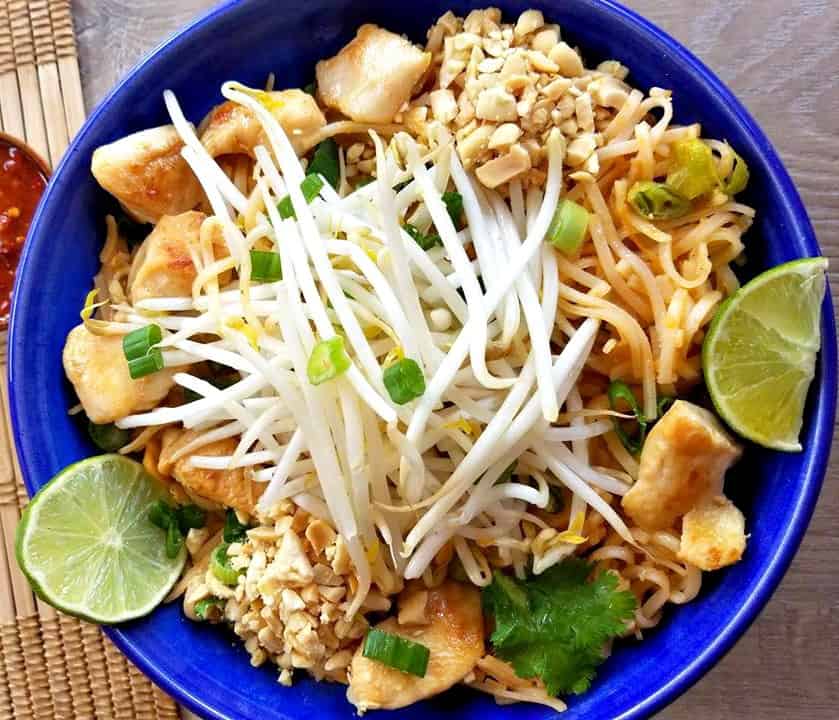 Spicy Chicken Pad Thai Recipe
