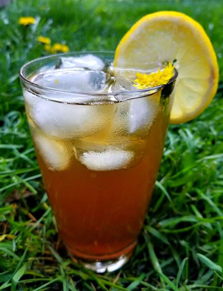 Dandelion Iced Tea