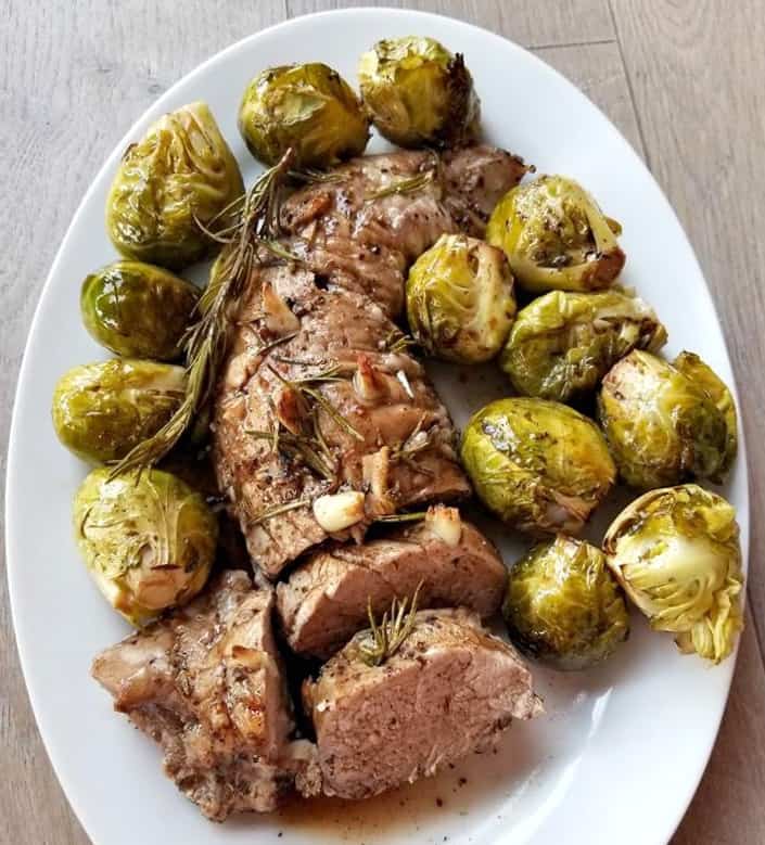 Balsamic Rosemary Pork Tenderloin