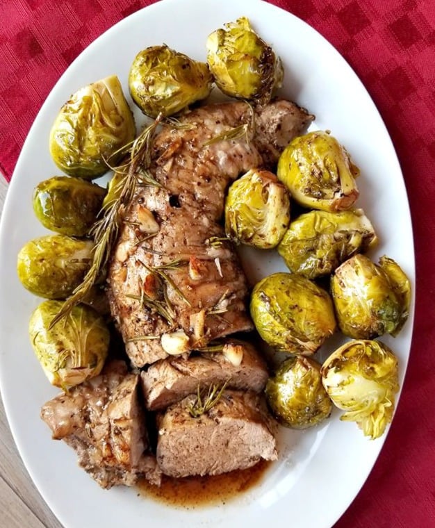 Balsamic Rosemary Pork Tenderloin