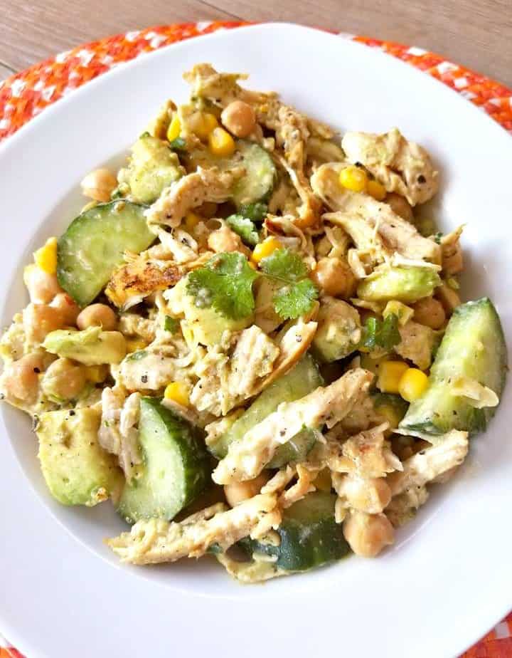 Avocado Chicken Salad Keto