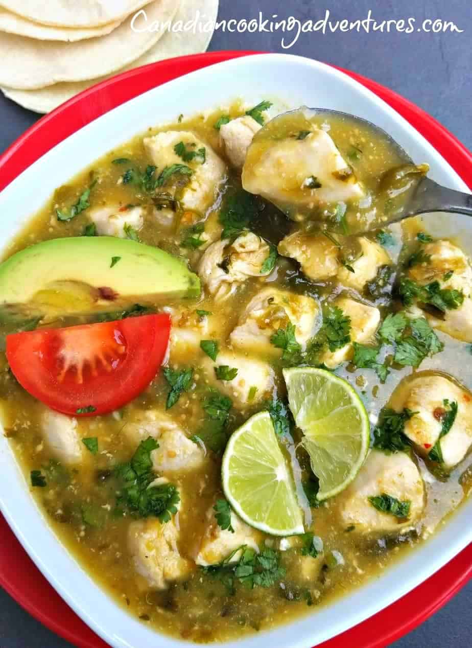 chicken verde soup