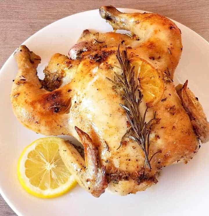 Lemon Rosemary Baked Chicken