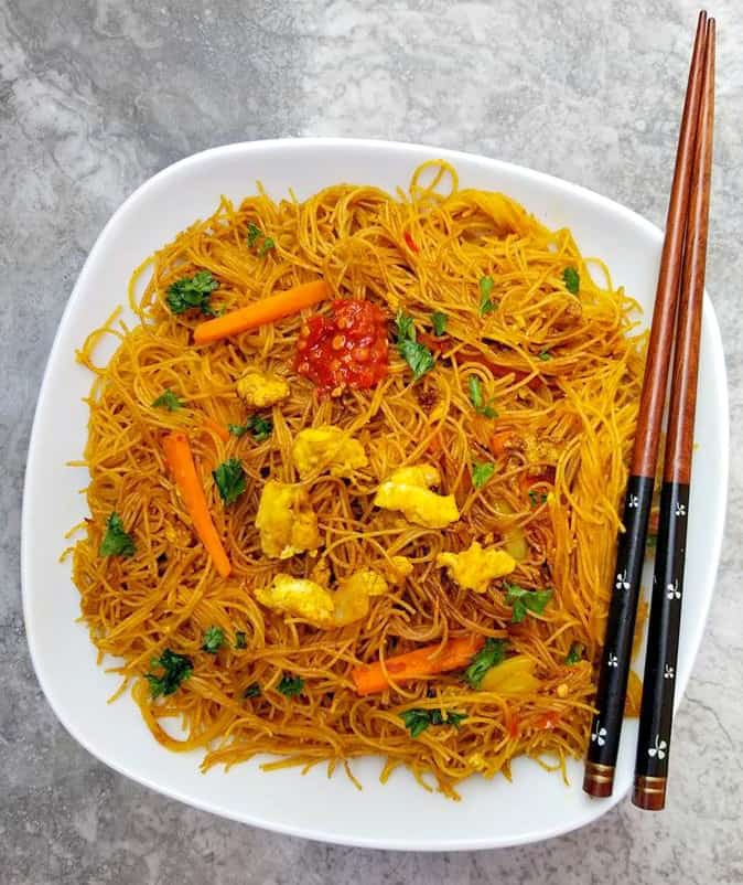 Spicy Singapore Noodles