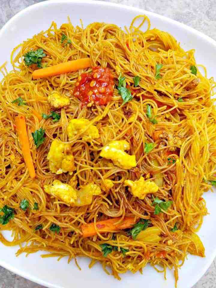 Spicy Singapore Noodles