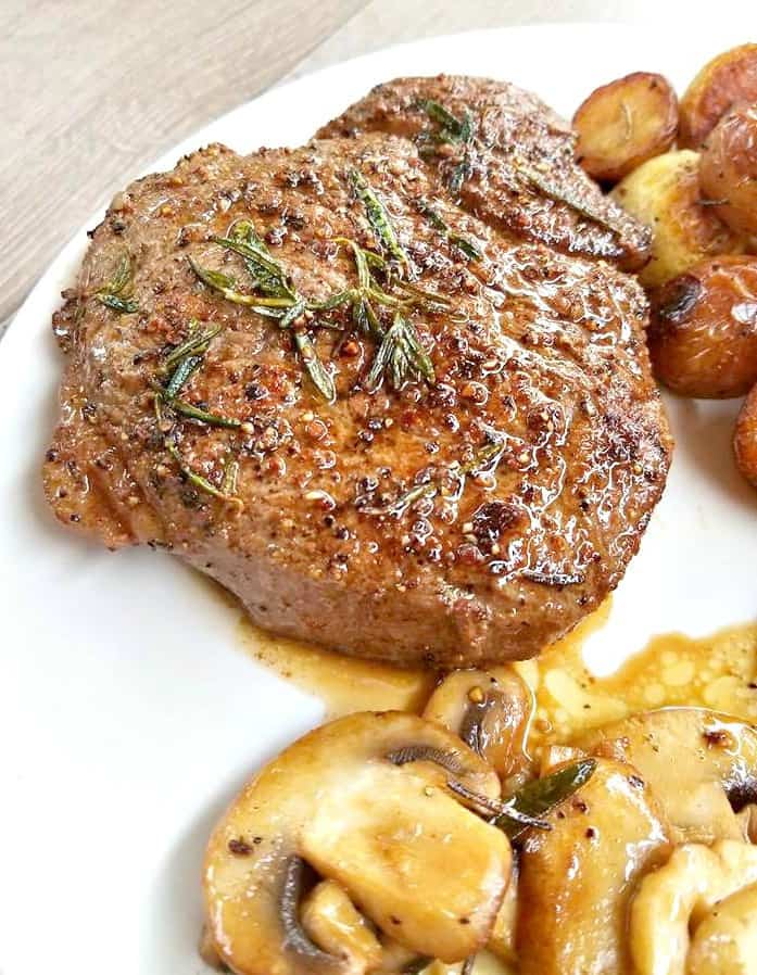 Rosemary Garlic Butter Steak