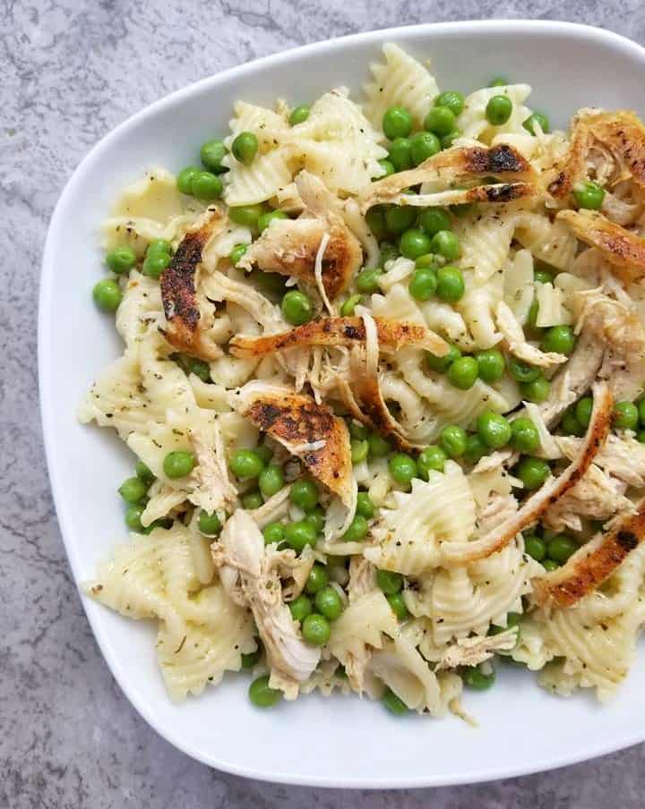 Chicken Pea Pasta Salad