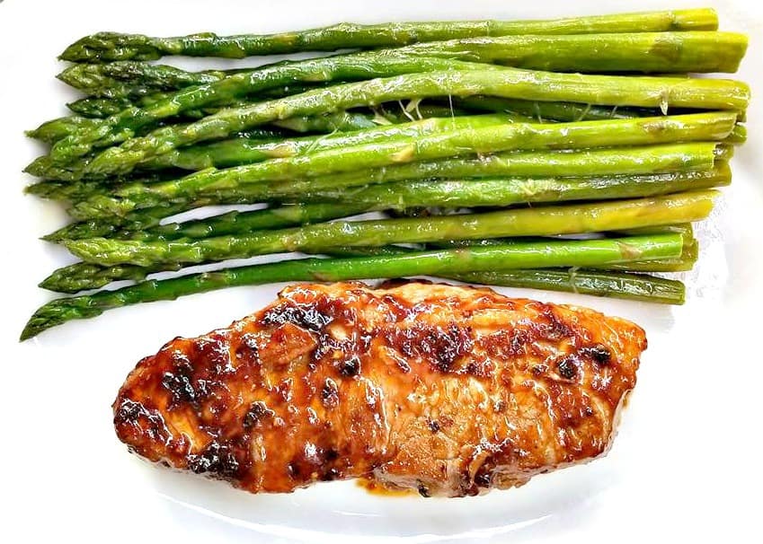 Steak and asparagus recipe