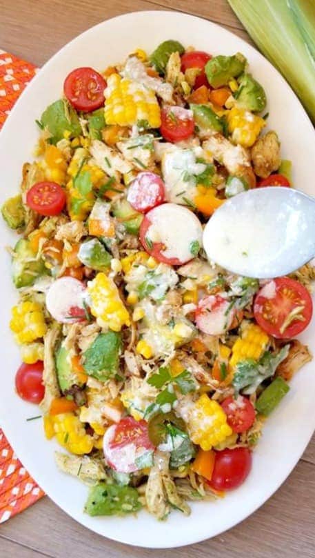 Corn on the Cob Salad