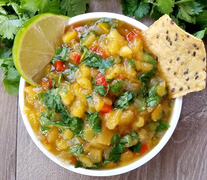 Jalapeno Peach Salsa