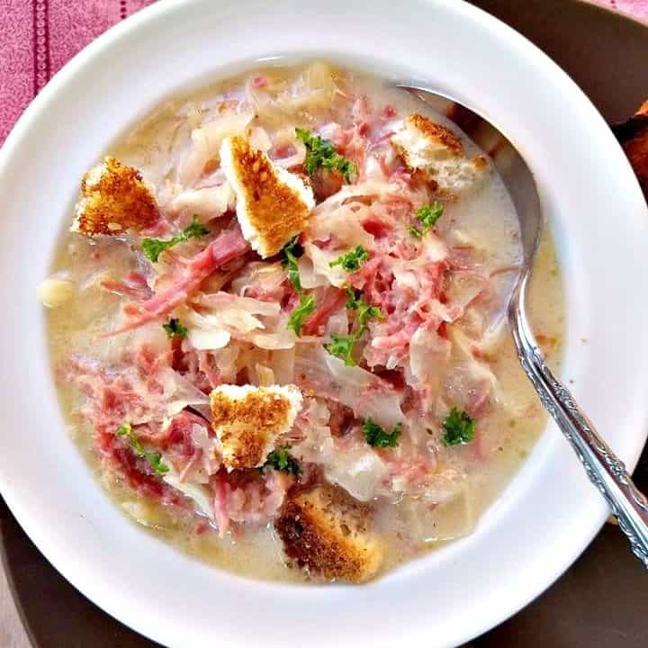 Creamy Reuben Soup