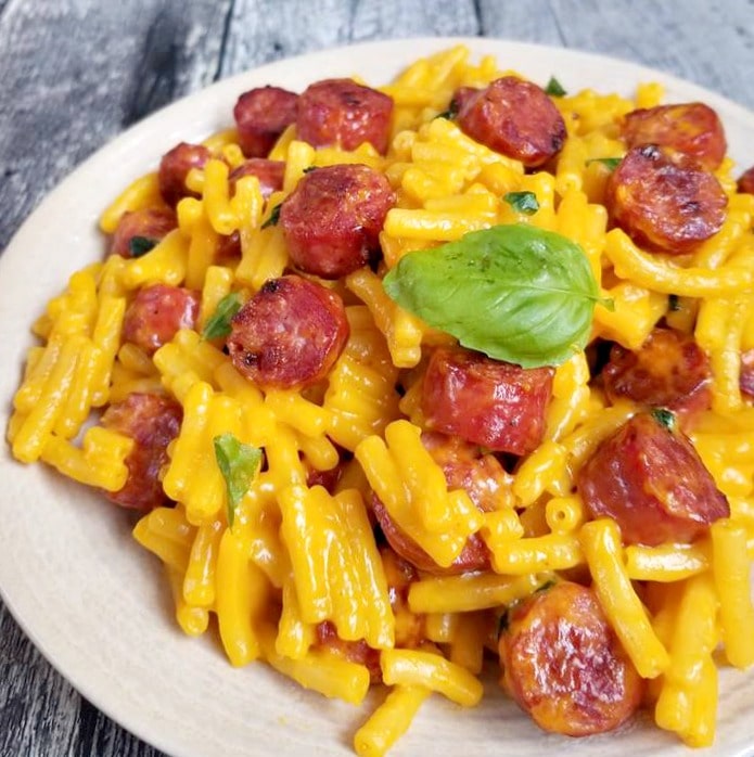 Farmers Sausage Mac and Cheese