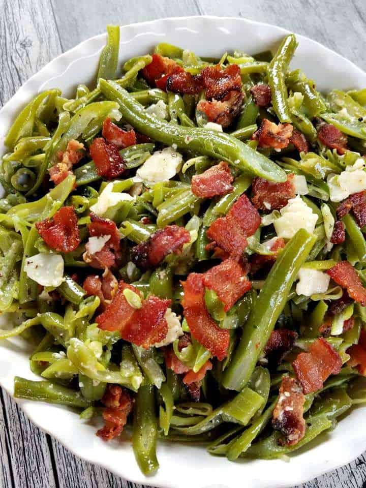 Old Fashioned Green Beans with Bacon