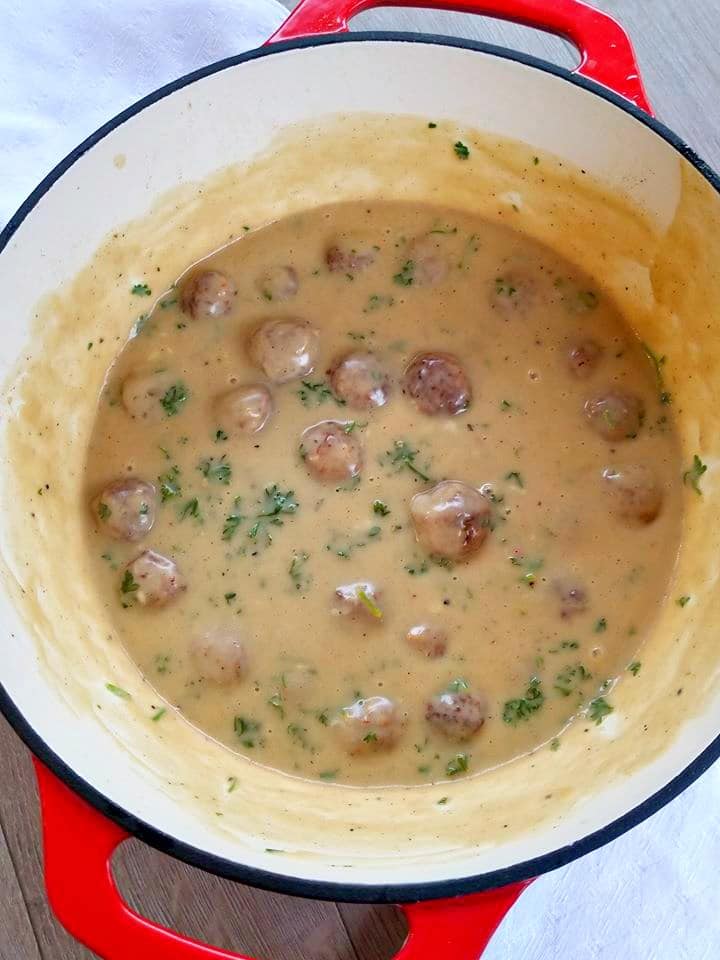 Simple Swedish Meatballs