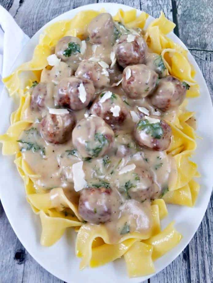 Simple Swedish Meatballs