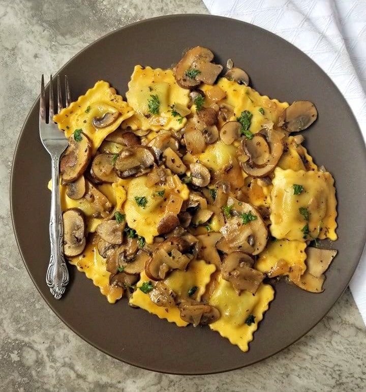 Mushroom Ravioli