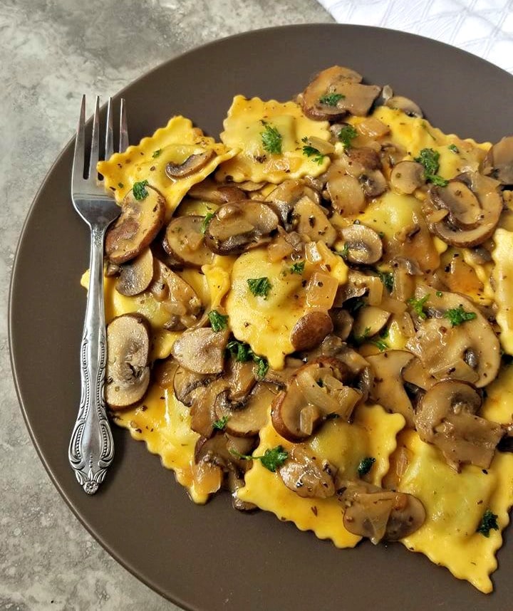 Mushroom Ravioli