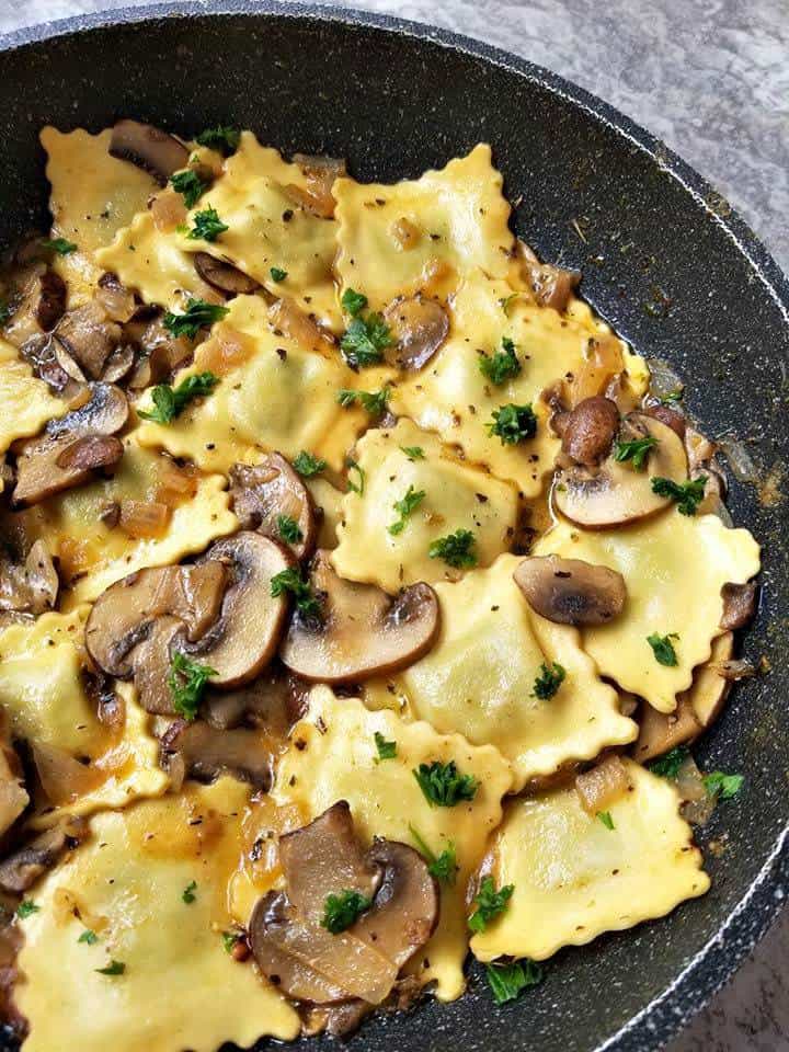 Mushroom Ravioli