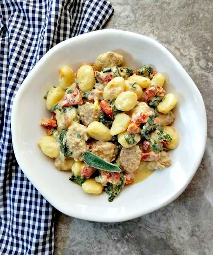 Easy Italian Sausage Gnocchi recipe